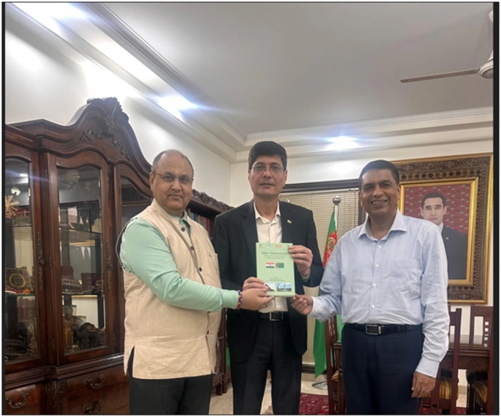 A Publication of the New Joint Book by Turkmen and Indian Scientists